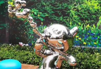 室內(nèi)小貓雕塑，動物小品，鐵藝工藝