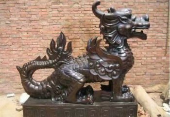 酒店貔貅雕塑，鍍金歐式雕塑，仿古擺件