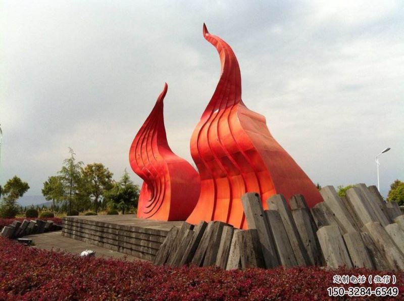 室內(nèi)火炬雕塑