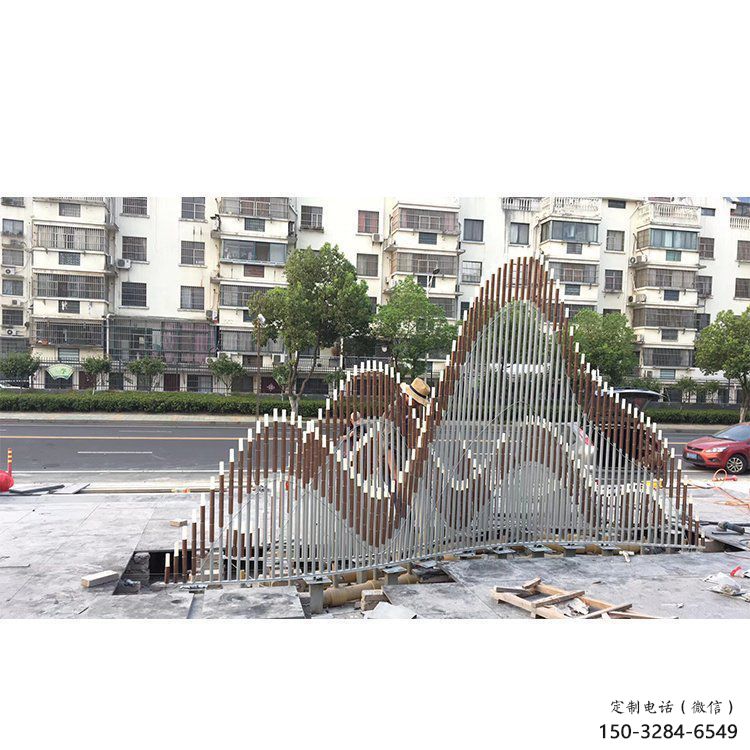 假山大型雕塑，廣場雕塑，鋼鑄假山雕塑生產廠家