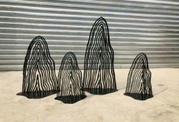 鏤空假山雕塑，仿古景觀雕塑，仿古擺件