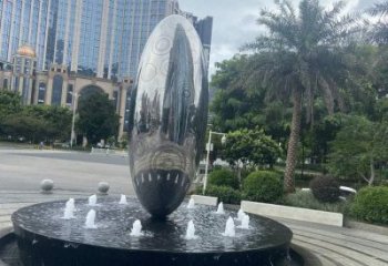 圓球雕塑供需，標識雕塑，景觀圓球噴泉雕塑指用