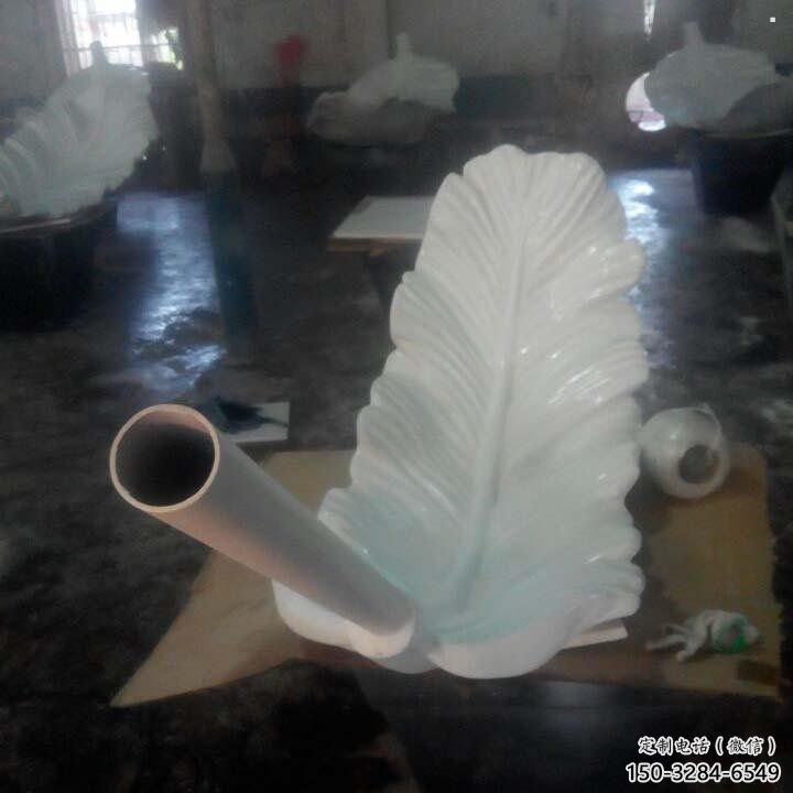 羽毛雕塑服務商，噴泉雕塑，玻璃鋼羽毛雕塑訂做
