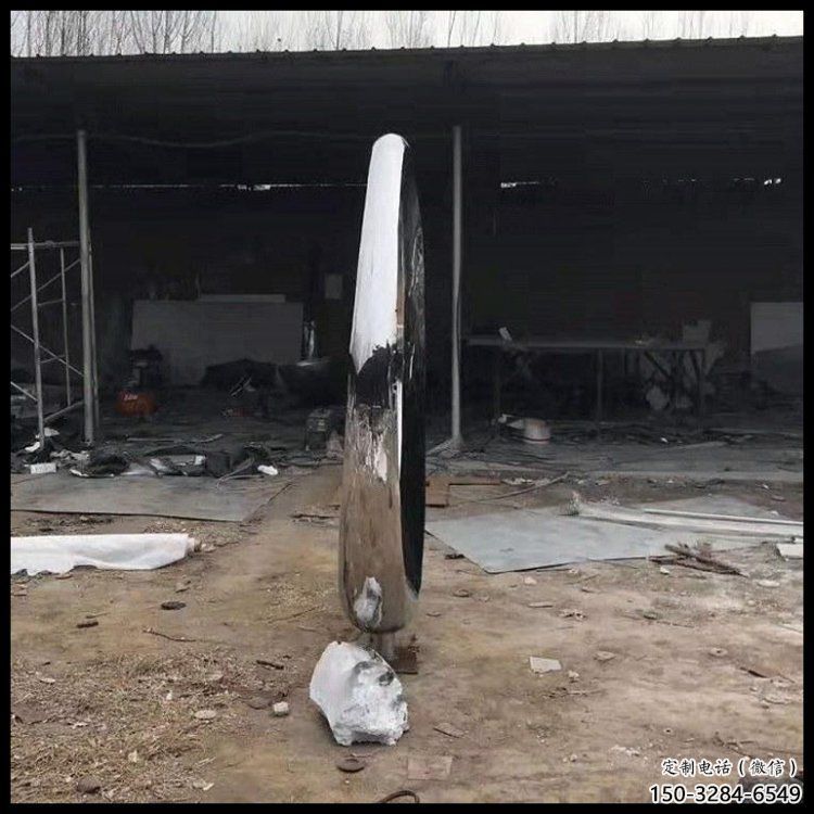 月亮雕塑優選，多彩藝術，鏡面鏤空月亮雕塑選用