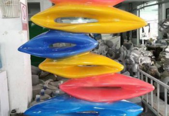 大型水滴雕塑，鍍銅景觀雕塑，烤漆工藝