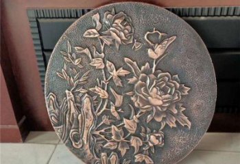 新建鍛銅浮雕廠家，露天雕塑，鑄銅福字浮雕訂做