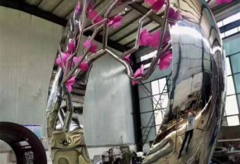 新城梅花雕塑工廠優(yōu)選，城市裝飾，景觀梅花雕塑供給