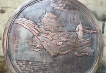 遂寧純銅浮雕專供，城堡雕塑，城堡浮雕生產(chǎn)廠家