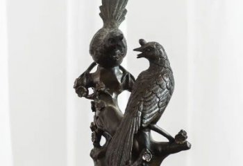 達(dá)州園林喜鵲雕塑