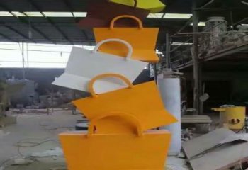 日喀則烤漆挎包雕塑制造商，室外軟裝，景觀挎包雕塑制作
