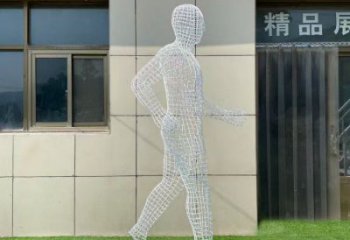 山南鏤空運(yùn)動(dòng)員雕塑服務(wù)商，美陳雕塑，鐵藝體育人物雕塑精選