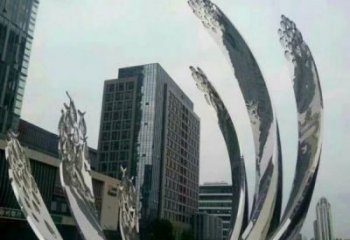 紅河地面噴泉雕塑小品，圓環結構概念，旱地水景噴泉體系