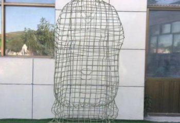 保山鏤空孔子雕塑訂做，景區雕塑，鐵藝古代人物雕塑定價