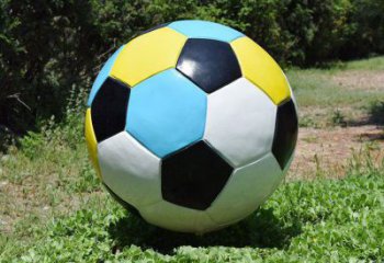 北碚籃球雕塑觀賞型，戶外擺放，玻璃鋼籃球雕塑定制廠家