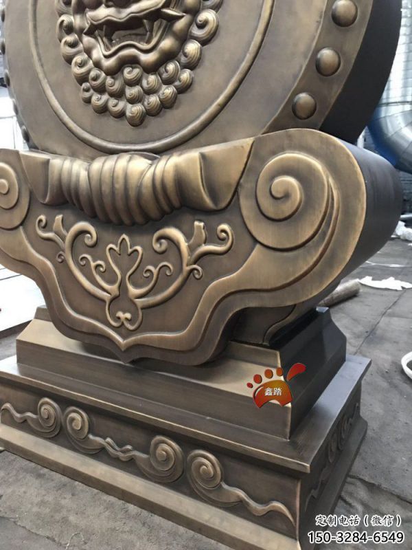 萬州抱箍鑄造觀賞型，露天雕塑，鑄銅抱箍雕塑訂做